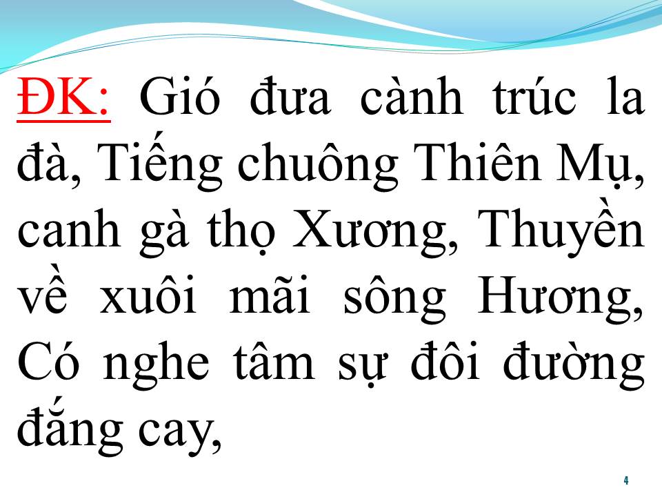 Lời bài hát THƯƠNG VỀ CỐ ĐÔ