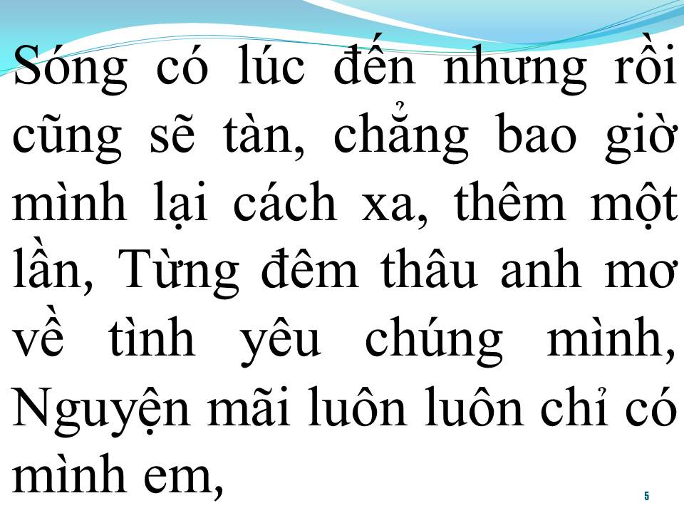 Lời bài hát DÙ THẾ NÀO ĐI NỮA