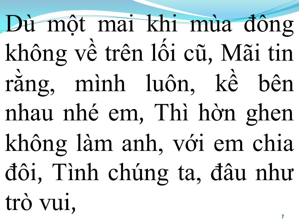 Lời bài hát DÙ THẾ NÀO ĐI NỮA