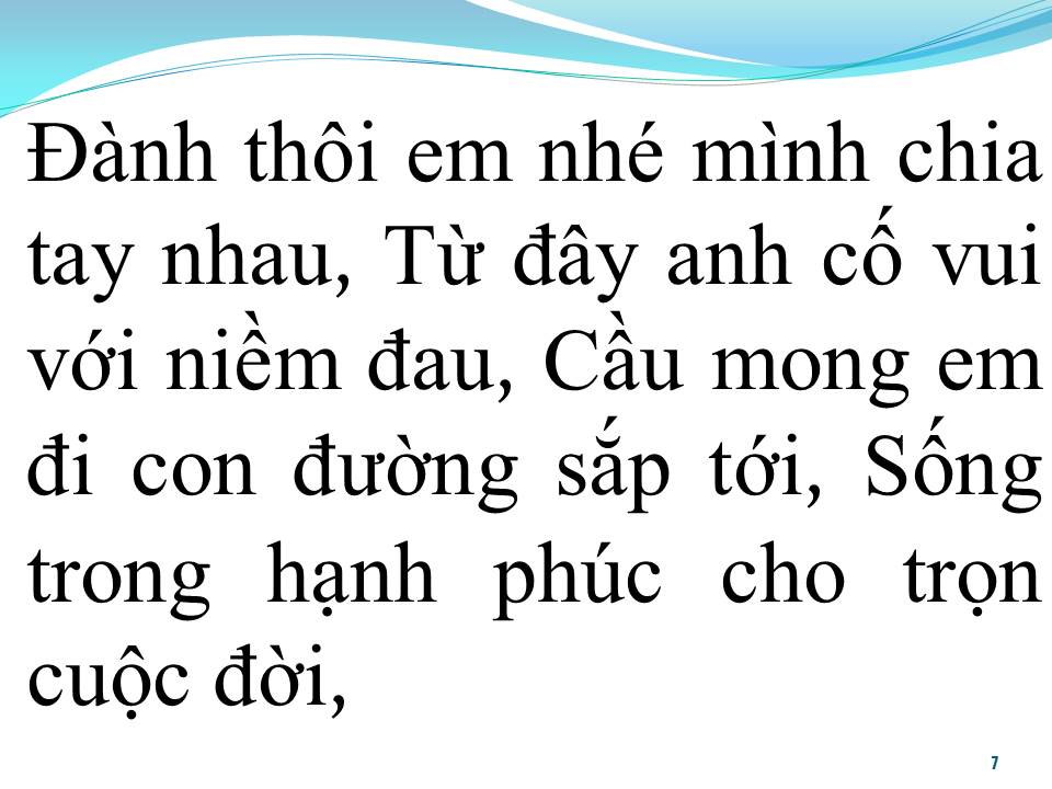 Lời bài hát ĐÀNH THÔI EM NHÉ