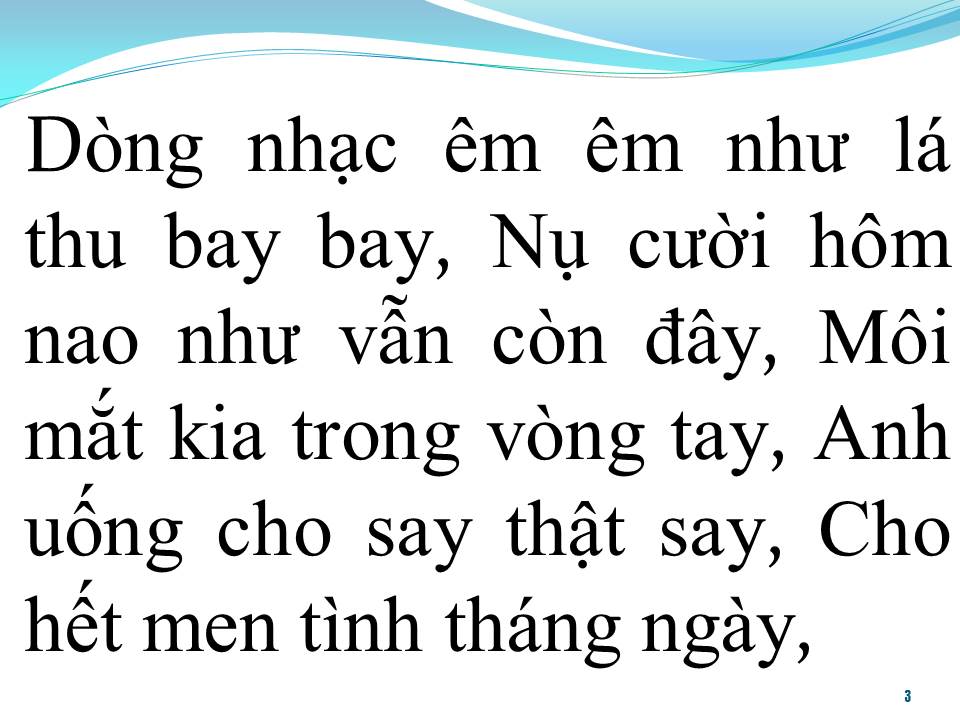 Lời bài hát BÀI TANGO CHO RIÊNG EM