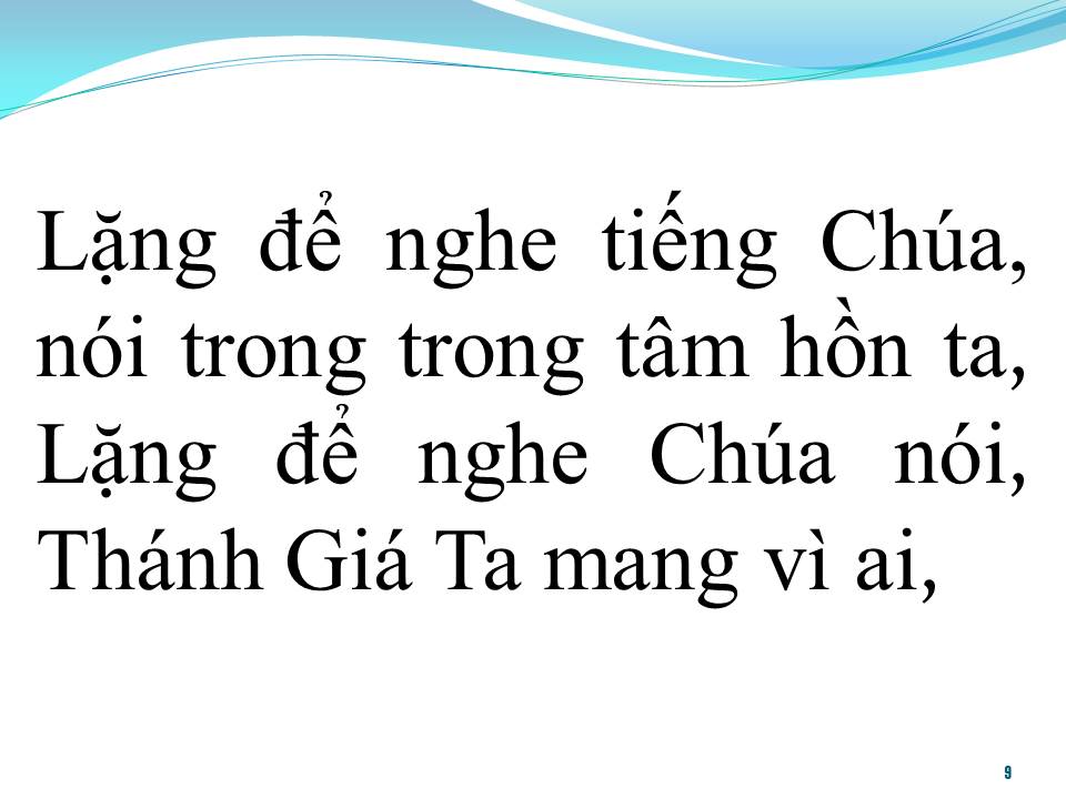 Lời bài hát LẶNG