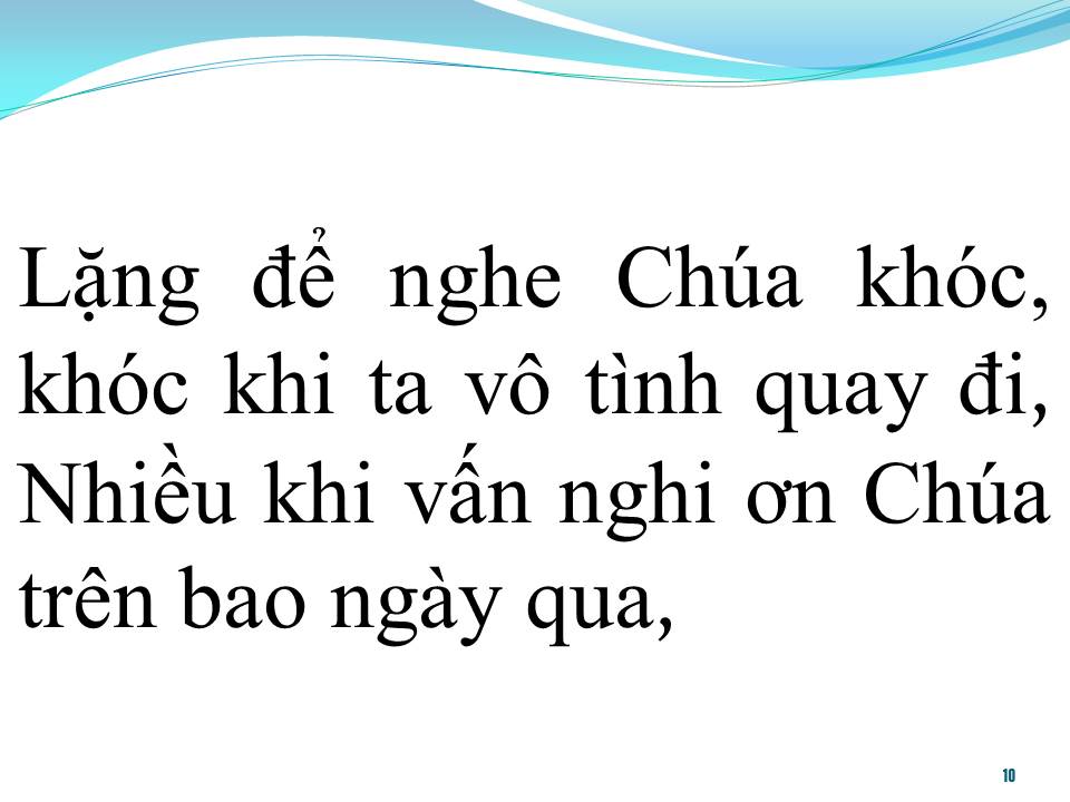 Lời bài hát LẶNG
