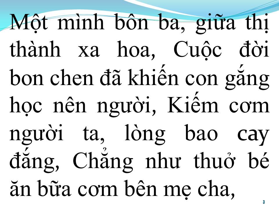 Lời bài hát KIẾM CƠM NGƯỜI TA 