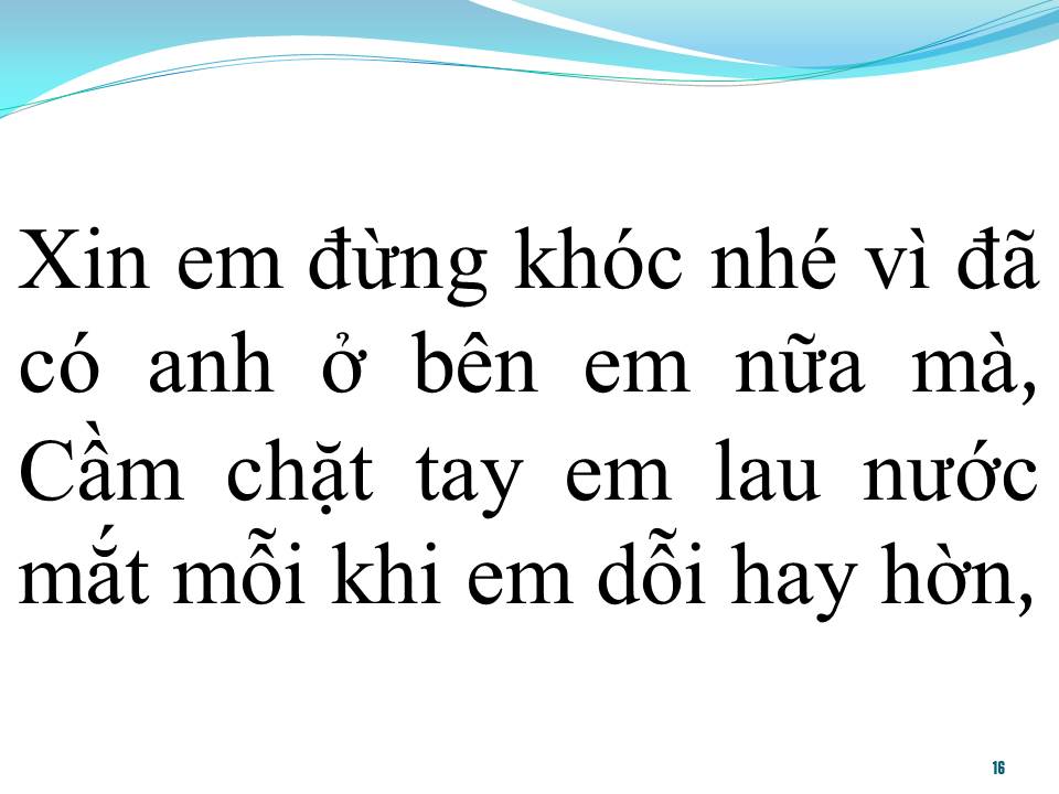 Lời bài hát EM ƠI EM ĐỪNG KHÓC