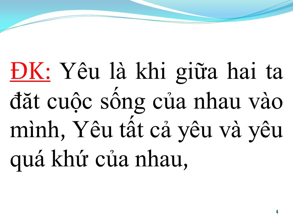 Lời bài hát YÊU