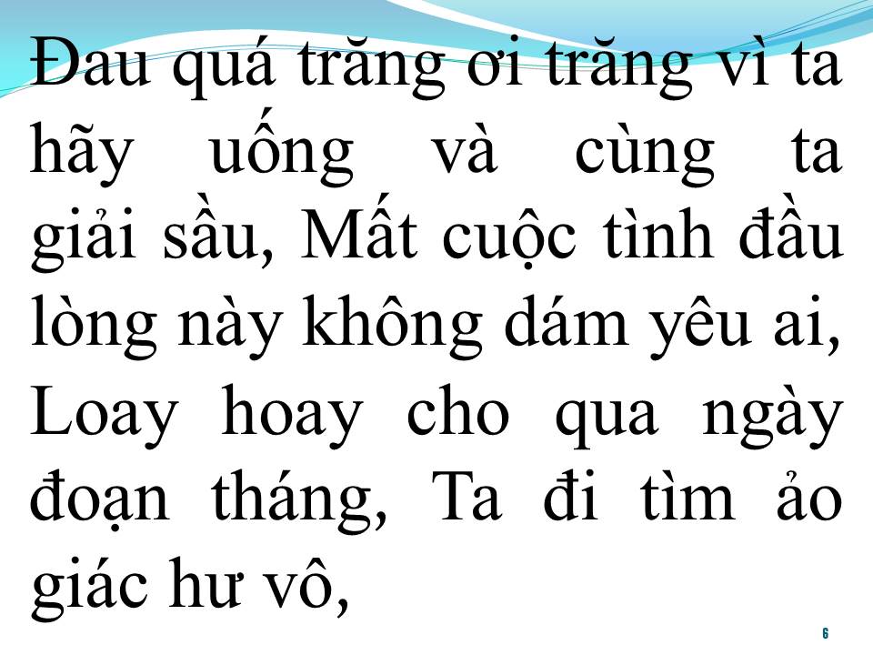 Lời bài hát UỐNG RƯỢU CÙNG TRĂNG