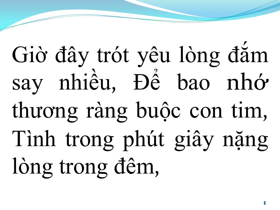 Lời bài hát HƯƠNG NỒNG