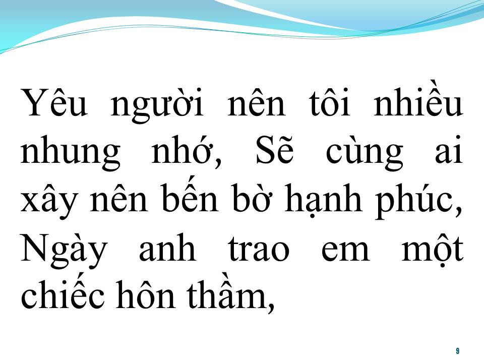 Lời bài hát HƯƠNG NỒNG