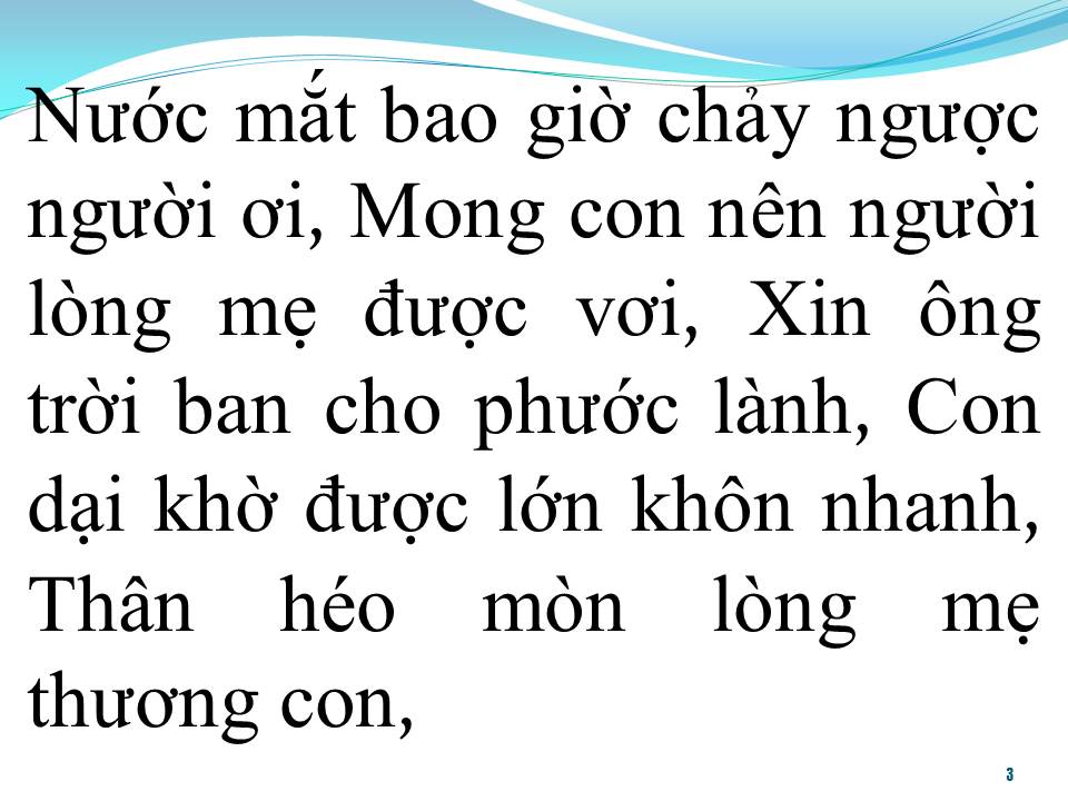 Lời bài hát CHÍN THÁNG MƯỜI NGÀY