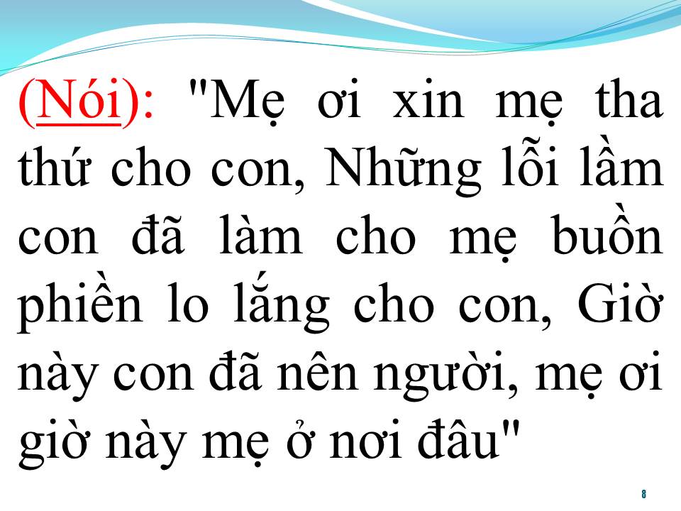 Lời bài hát CHÍN THÁNG MƯỜI NGÀY