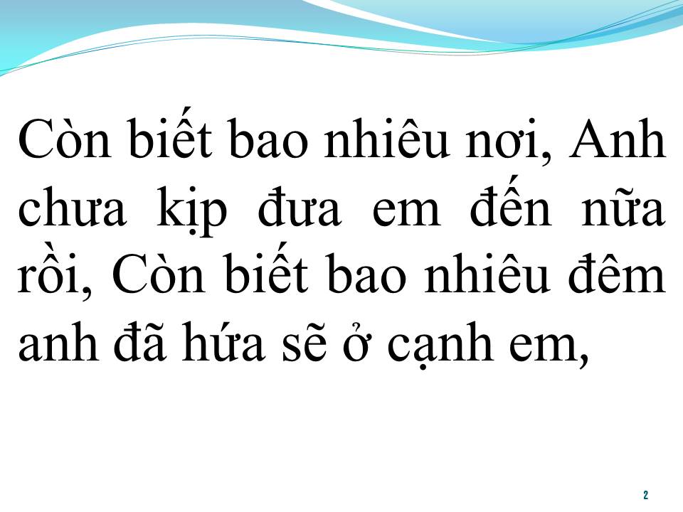 Lời bài hát CHUYỆN TÌNH TÔI