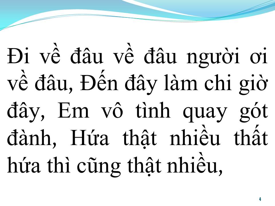 Lời bài hát HỨA THẬT NHIỀU THẤT HỨA THẬT NHIỀU