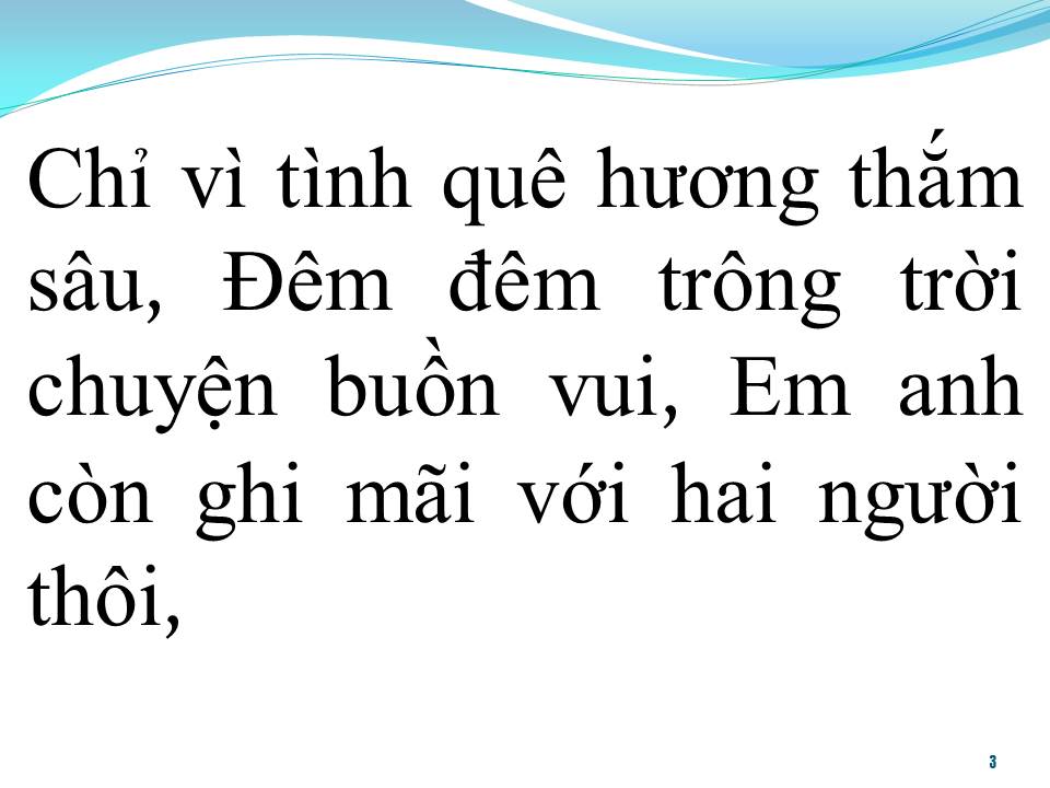 Lời bài hát BÀI CA CỦA NÀNG