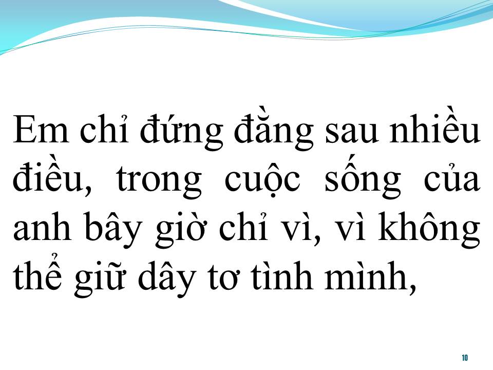 Lời bài hát YÊU MỘT NGƯỜI VÔ TÂM
