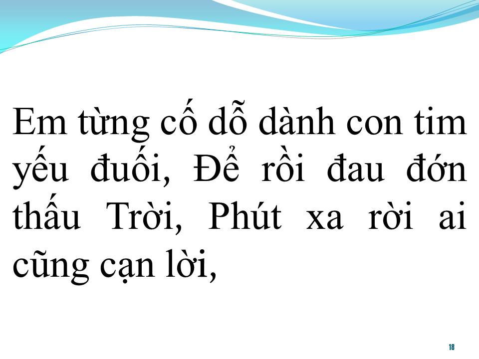 Lời bài hát YÊU MỘT NGƯỜI VÔ TÂM