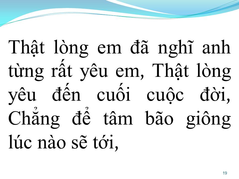 Lời bài hát YÊU MỘT NGƯỜI VÔ TÂM