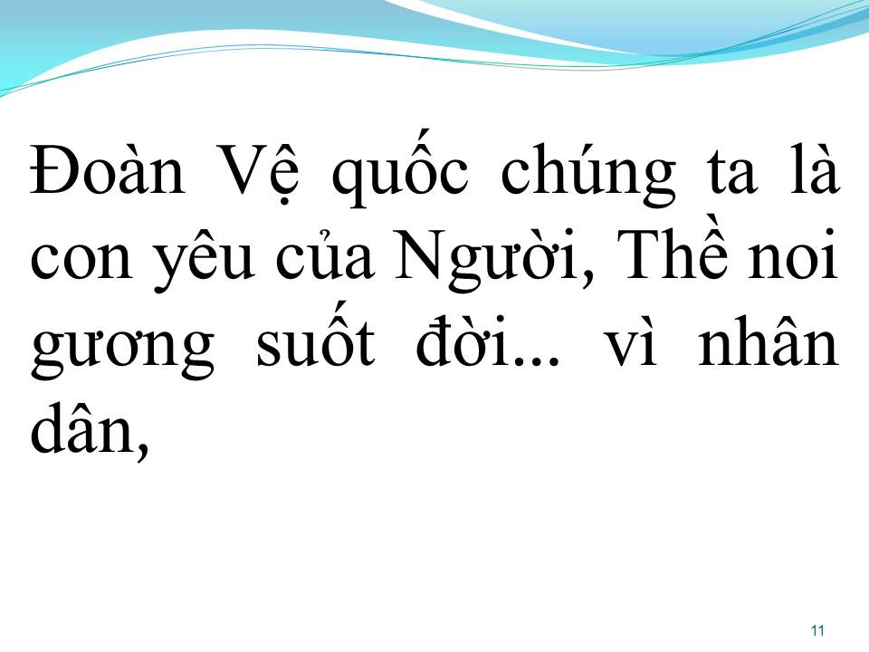 Lời bài hát VÌ NHÂN DÂN QUÊN MÌNH