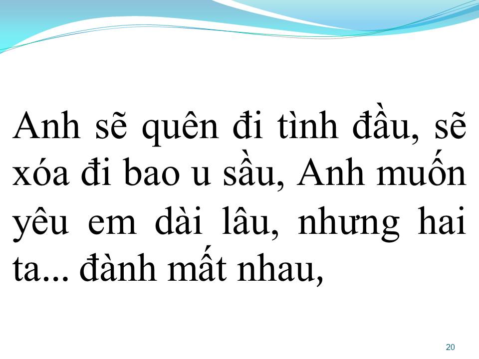 Lời bài hát ANH NHỚ EM NHIỀU LẮM