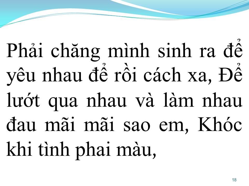 Lời bài hát VỪA ĐI VỪA KHÓC