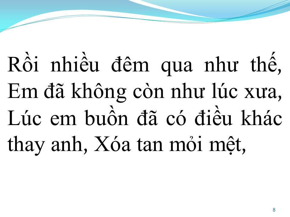Lời bài hát EM VẪN CHƯA VỀ