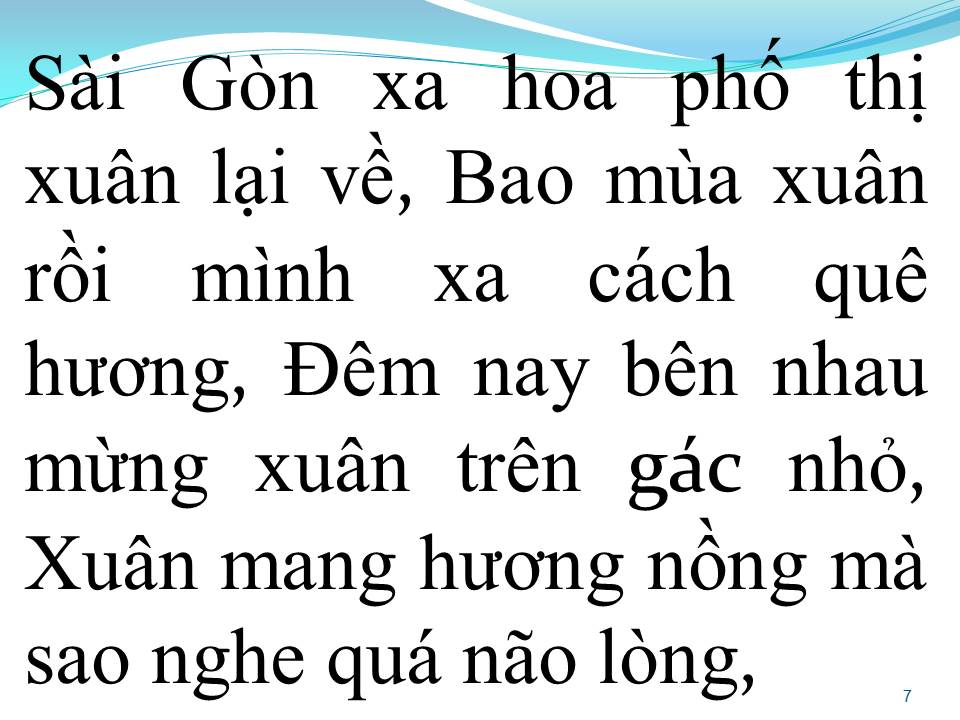 Lời bài hát MÙA XUÂN XA QUÊ