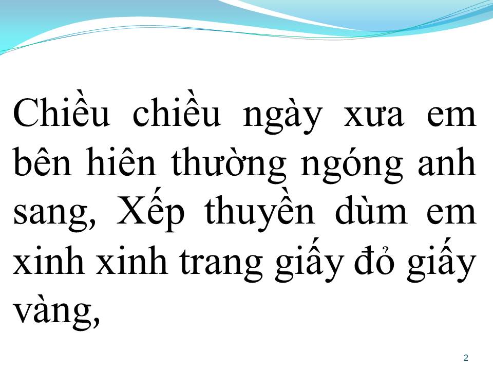 Lời bài hát THUYỀN GIẤY CHIỀU MƯA