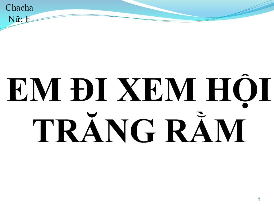 Lời bài hát EM ĐI XEM HỘI TRĂNG RẰM