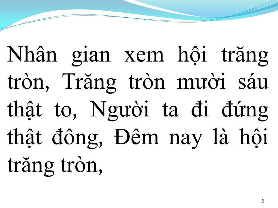 Lời bài hát EM ĐI XEM HỘI TRĂNG RẰM