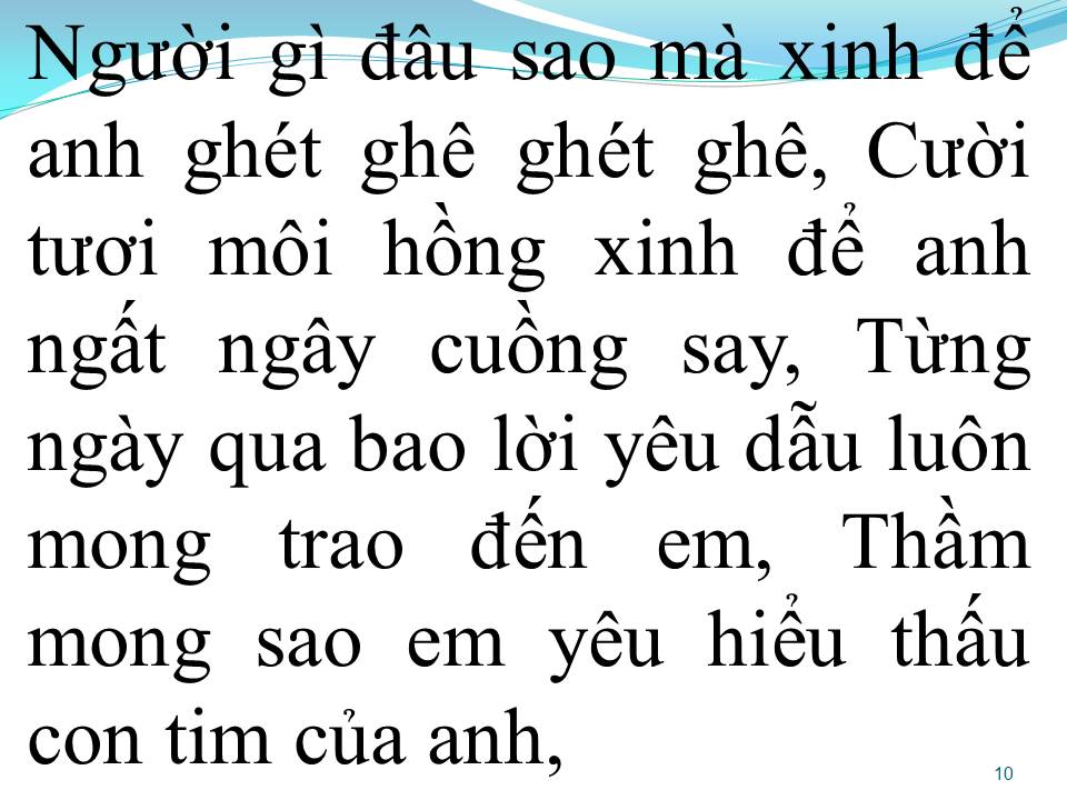 Lời bài hát YÊU THIỆT MÀ