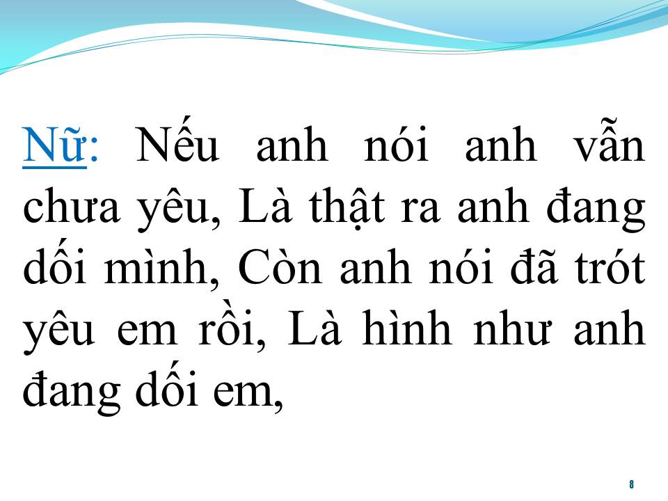 Lời bài hát TRÁI TIM KHÔNG NGỦ YÊN (SONG CA)