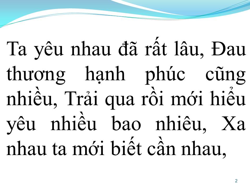 Lời bài hát YÊU VỢ NHẤT