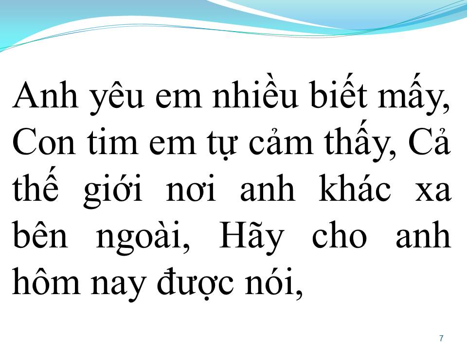 Lời bài hát YÊU VỢ NHẤT