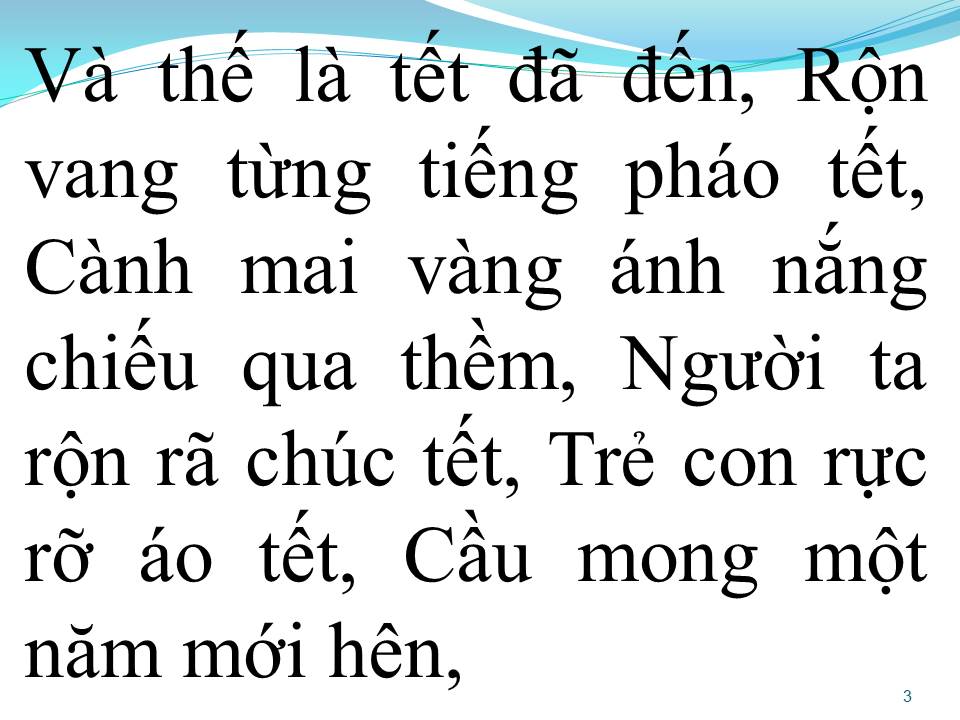 Lời bài hát VUI NHƯ TẾT
