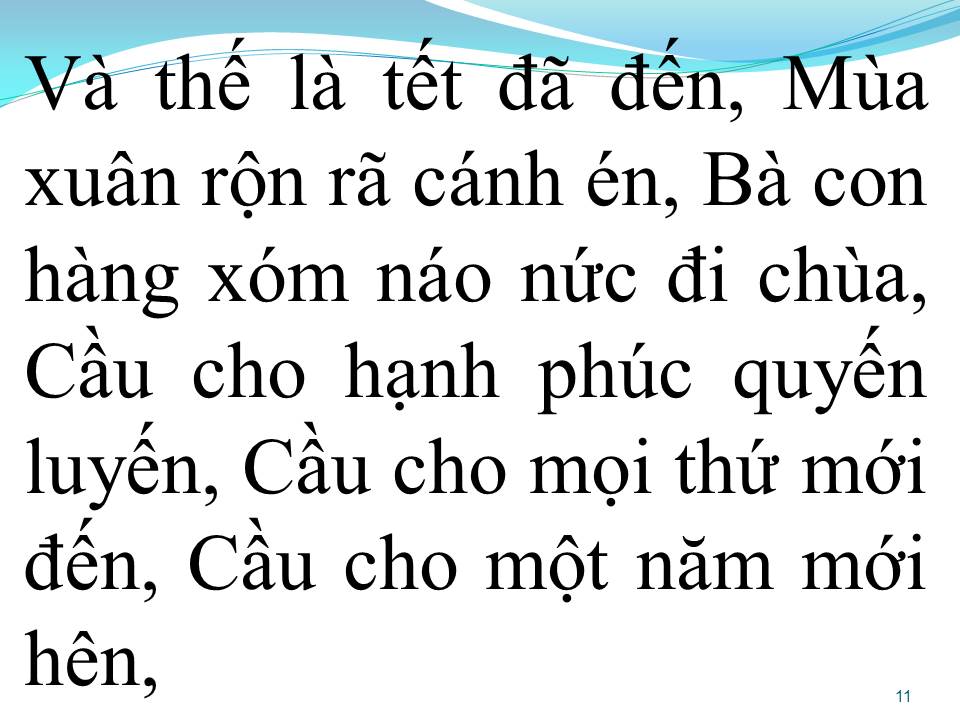 Lời bài hát VUI NHƯ TẾT