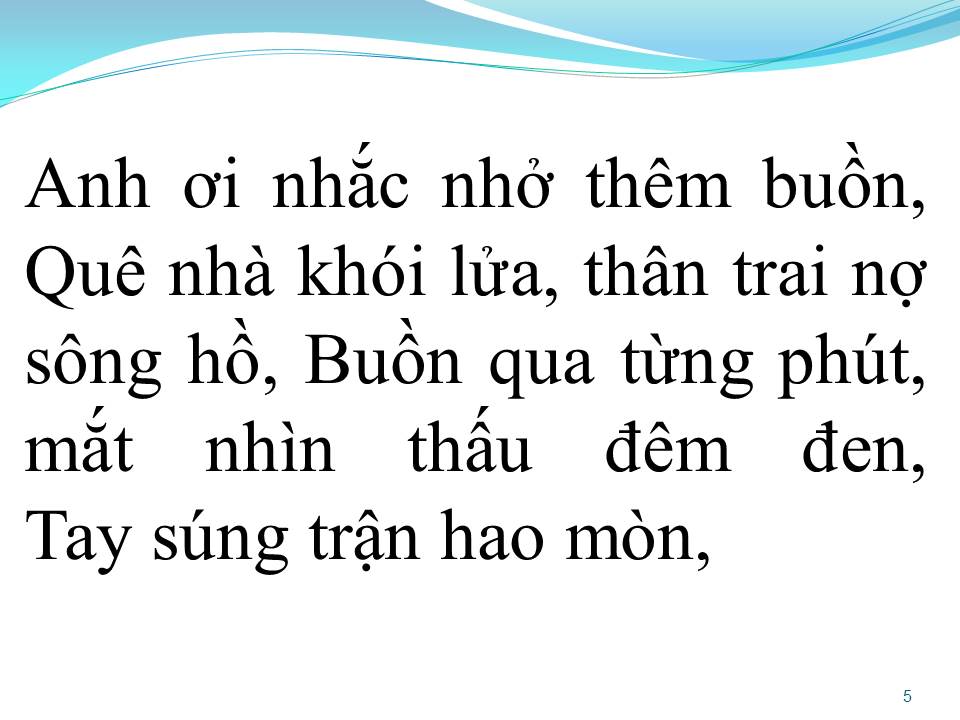 Lời bài hát TÌNH BẠN TÌNH LÍNH