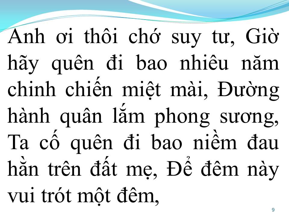 Lời bài hát TÌNH BẠN TÌNH LÍNH