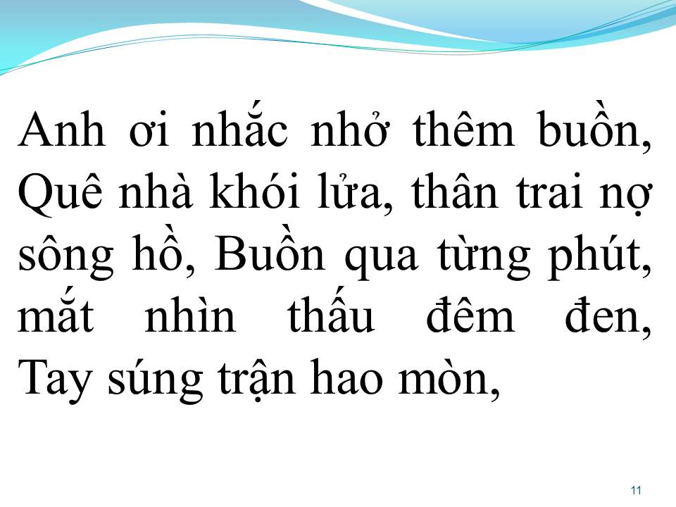 Lời bài hát TÌNH BẠN TÌNH LÍNH
