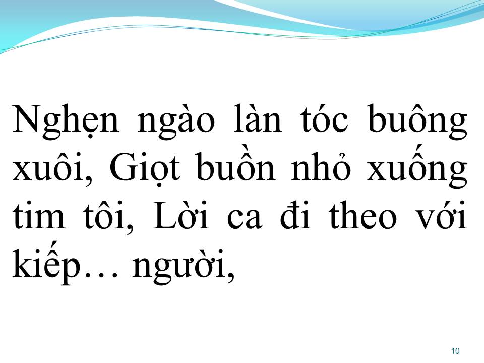 Lời bài hát TIẾNG CA ĐÓ VỀ ĐÂU