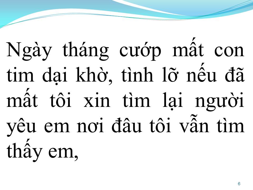 Lời bài hát YÊU TRONG LẶNG CÂM