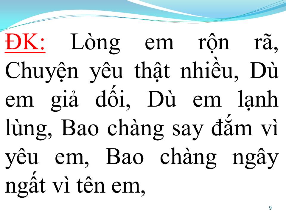 Lời bài hát CON GÁI ĐÔI MƯƠI