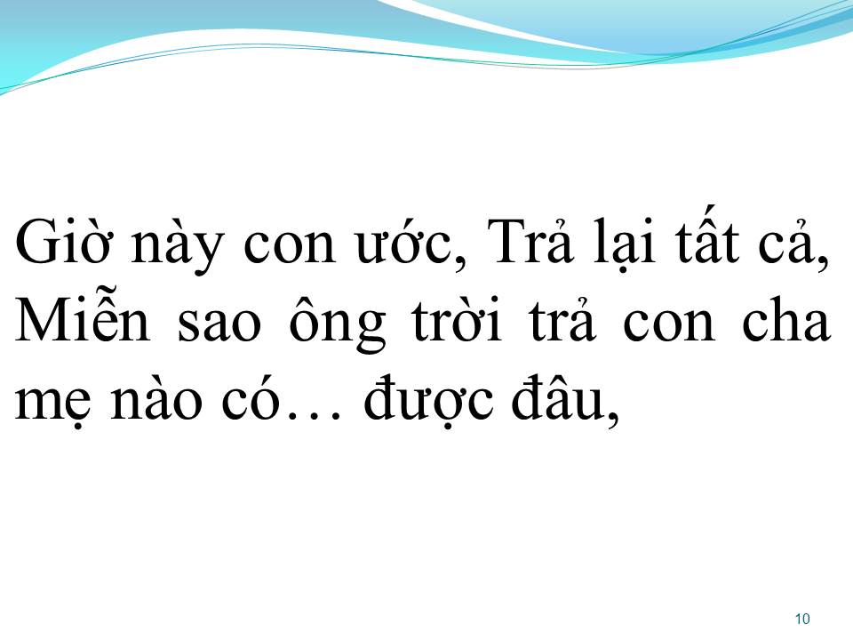 Lời bài hát CÔNG CHA NGHĨA MẸ