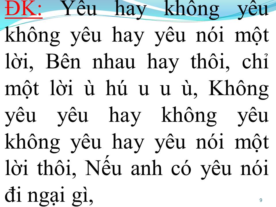 Lời bài hát BÙA YÊU