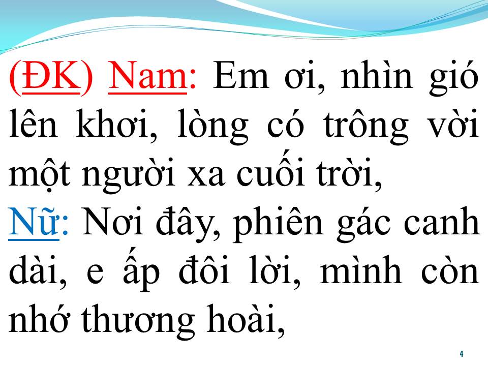Lời bài hát CON ĐƯỜNG XƯA EM ĐI (SONG CA)