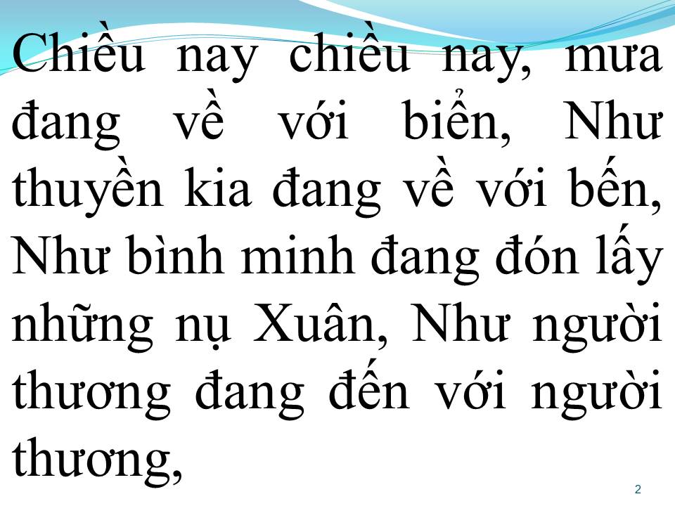 Lời bài hát MƯA BIỂN