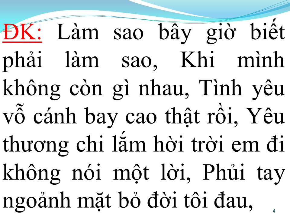 Lời bài hát BẠC BẺO TÌNH ƠI