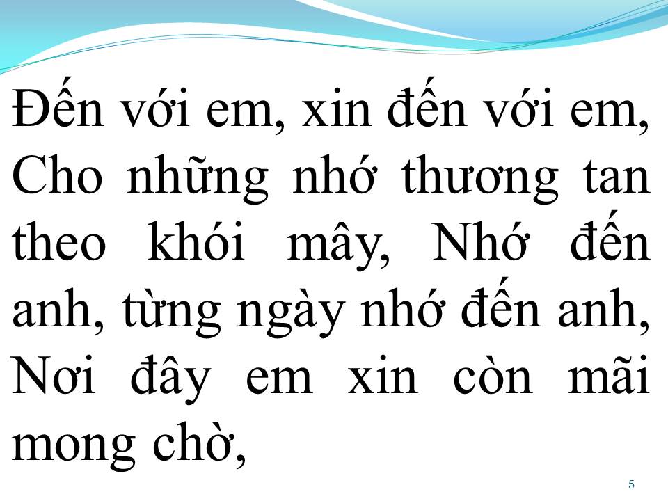 Lời bài hát NHỚ ANH