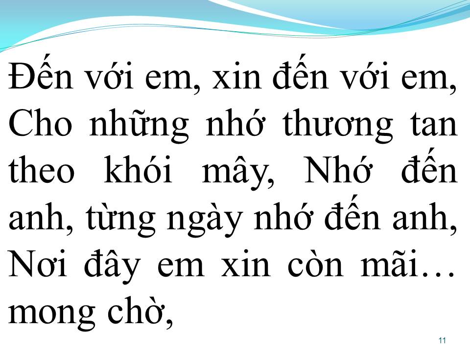 Lời bài hát NHỚ ANH