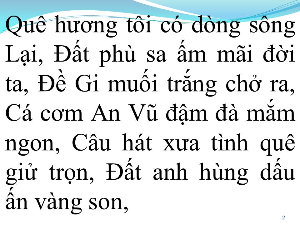 Lời bài hát GIỮ TRỌN TÌNH QUÊ