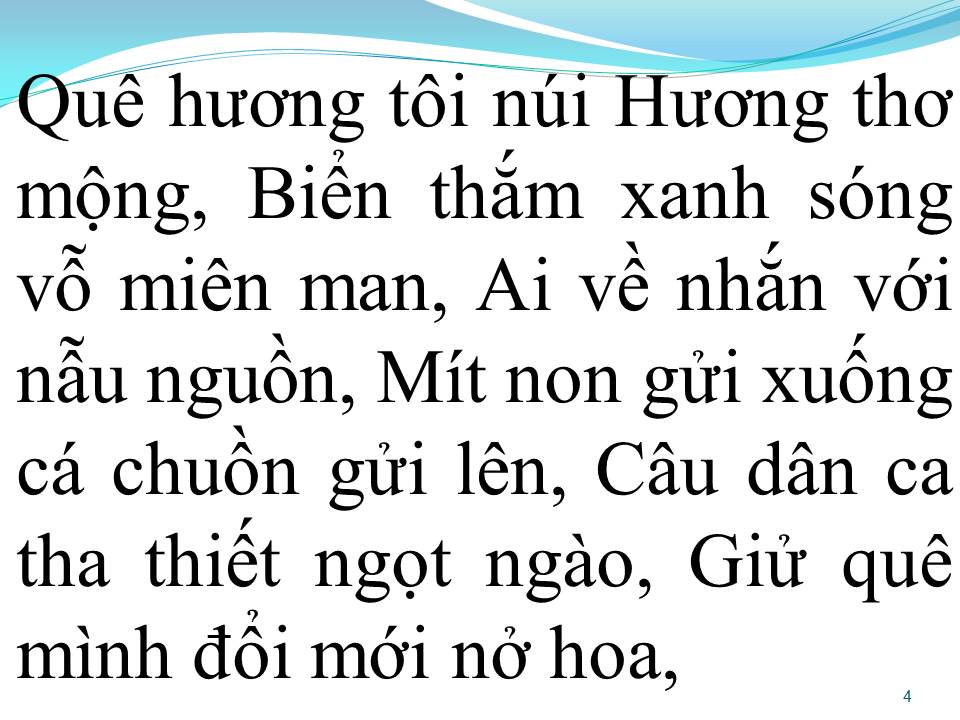 Lời bài hát GIỮ TRỌN TÌNH QUÊ